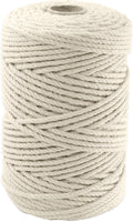 4mm x 300 Feet White Jute Rope, Twine for Gardening Tomato Climbing Plant Tie Floristry Crafts Gift Wrapping Packing Decor