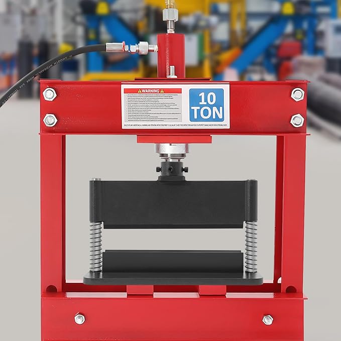 12" Press Brake Attachment for 12&20 Ton Hydraulic Press, 3/16" Bending Thickness Press Brake Attachment, Heavy-Duty Metal Bending Accessories for Metal Sheet Bending Forming Shapes (Black)