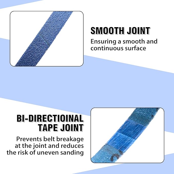 1/2 x 12 Inch Knife Sharpener Sanding Belts for Work Sharp, 120 Grit Replacement Sharpening Belt Kit for Official Work Sharp (WSKTS & WSKTS-KT/Mk.1 & Mk.2) Knife & Tool Sharpener, 30 Pcs