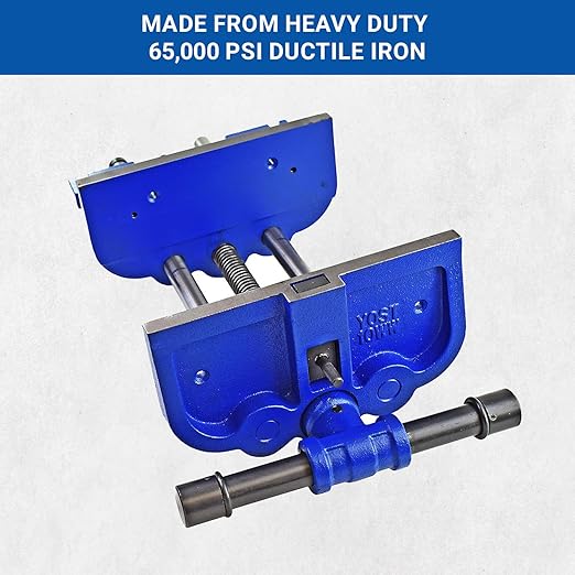 Yost Vises 10WW-CA 10" Heavy-Duty Ductile Iron Woodworkers Vise