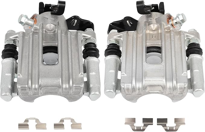 SCITOO 19B2577 19B2576 Rear Left & Right Disc Brake Calipers Assembly w/Bracket For Audi For TT,For Volkswagen For Beetle/For Golf/For Golf City