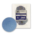 Benchmark Abrasives 3 Inch Sanding Discs Quick Change Zirconia Sanding Discs, Drill & Die Grinder Sanding Disc - Deburring Polishing Rust Remover for Metal Paint Stripper (500 Pack), 24 Grit
