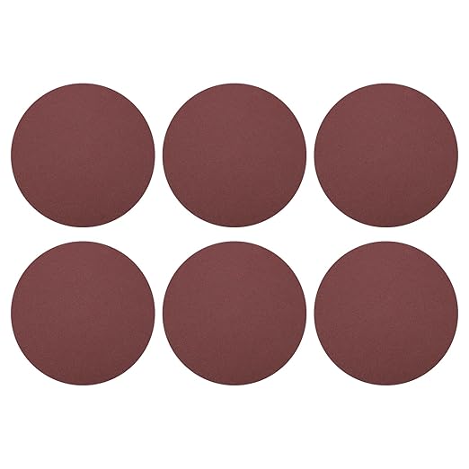 HARFINGTON 15 Pcs 9 Inch Sanding Disc 100 Grit Hook and Loop Sandpaper Random Orbital Sander Pads for Woodworking Automotive Metal Polishing