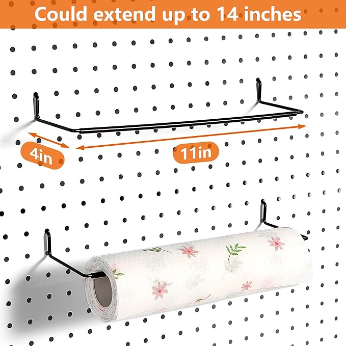 Pegboard Hooks, Pegboard Rack, Peg Locks, for Organizing Various Tools, 251 Pieces