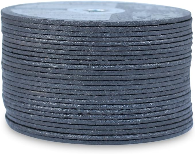 BHA Metal and Stainless Steel Cut Off Wheels for Die Grinders, 3” x 1/16” x 1/4” - 25 Pack