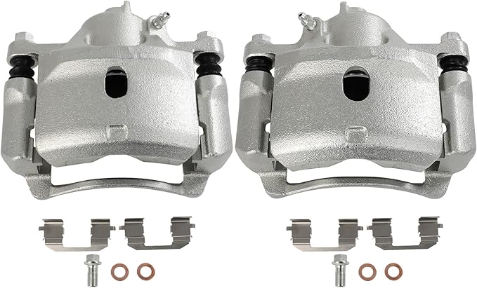 SCITOO 19B2090 19B2091 Front Left & Right Disc Brake Calipers Assembly w/Bracket For Honda For Accord 1998-2002