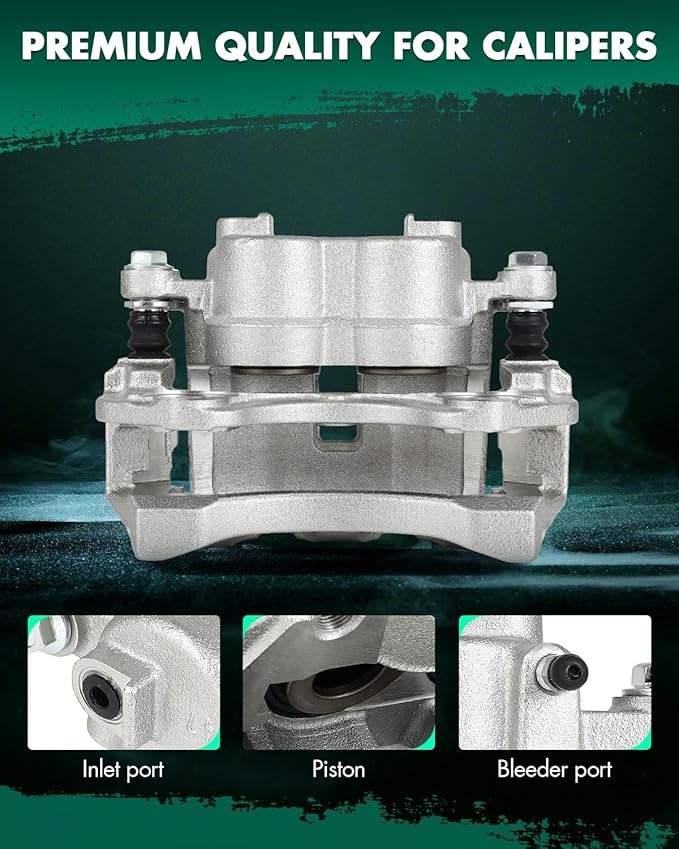 SCITOO 18B4826 Disc Brake Caliper Assembly with Bracket Fit For Jeep Grand Cherokee 1999 2000 2001 2002 2003 2004