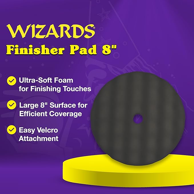 Wizards Buffing Pads (The Finisher Pad) 8" x 1.5"