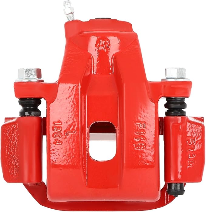 SCITOO Rear Left Brake Caliper With Bracket 19B3277 Red Compatible For Toyota For Sequoia 2008-2017 For Toyota For Tundra 2007-2017