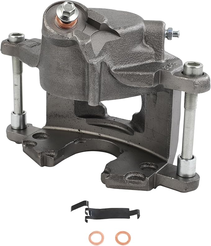 cciyu Front Left Brake Caliper Assembly 184127 For Cadillac 1987-1996,For Checker 1980-1982,For Chevy 1979-1995,For GMC 1979-1995