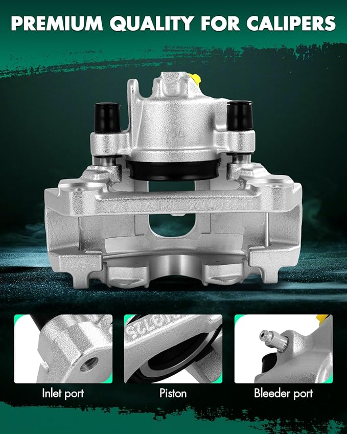 SCITOO Front Right Brake Caliper With Bracket 19B2591A Compatible For Volvo For S60 2001-2007,For Volvo For S80 1999-2006,For Volvo For V70 2001-2007,For Volvo For XC70 2003-2007