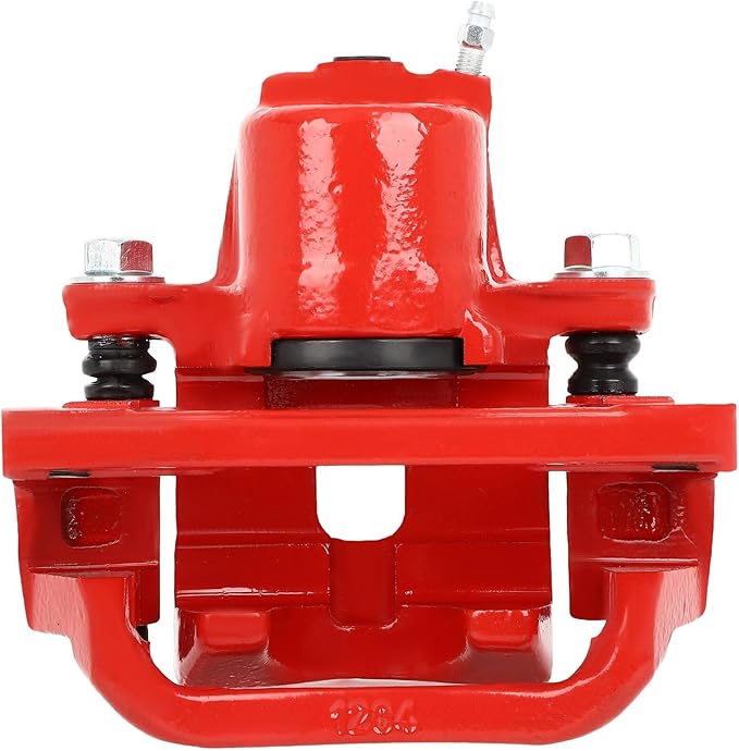 SCITOO Rear Left Brake Caliper With Bracket 19B3277 Red Compatible For Toyota For Sequoia 2008-2017 For Toyota For Tundra 2007-2017