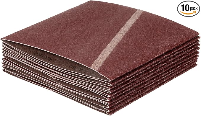 10 Pcs Sanding Belts 8 x 19 Inch 80 Grit Aluminum Oxide Abrasive Sandpaper for Belt Sander Metal Grinding Wood Working Weld Rust Removal