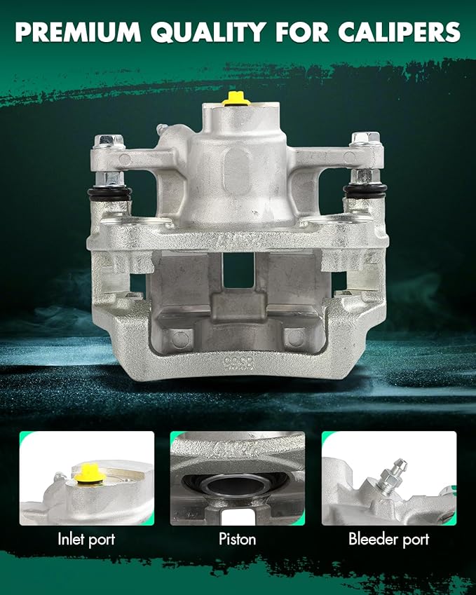 SCITOO 19B7080 Rear Right Disc Brake Caliper Assembly w/Bracket For Lexus For RX350 2010-2015,For Lexus For RX450h 2012-2015,For Toyota For Highlander 2014-2019,For Toyota For Sienna 2011-2020