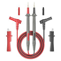 Goupchn Multimeter Test Leads Kit Banana Plug with Push On Alligator Clips Precision Sharp Probes Digital Electrical Test Probes 1000V 10A