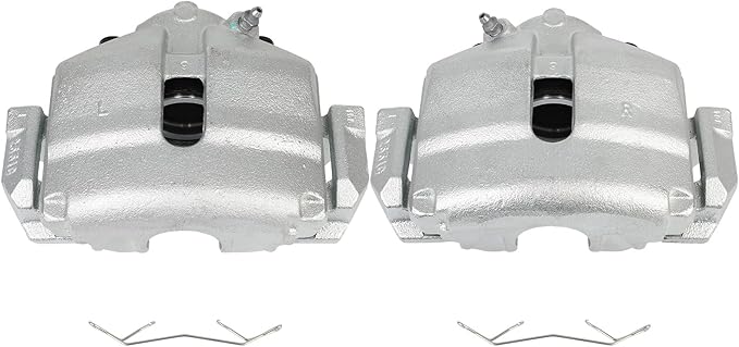 SCITOO 19B2974 19B2975 Front Left & Right Disc Brake Calipers Assembly w/Bracket For Audi For A3,For Volkswagen For Beetle/For Golf/For Jetta/For Rabbit