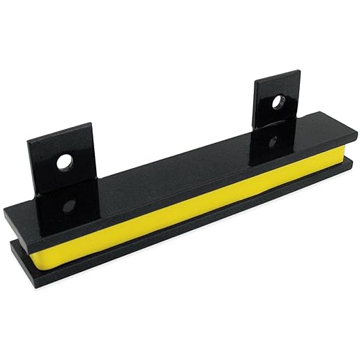 Master Magnetics 6" Magnetic Bar Tool Organizer - Easy to Install Magnet Storage Holder for House, Garage, Shed, or Job Site - Black Powder Coat