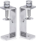 304 Stainless Steel C Clamp Tiger Clamp Woodworking Clamp Heavy Duty C-clamp With Wide Jaw Openings (85MM)，2PCS