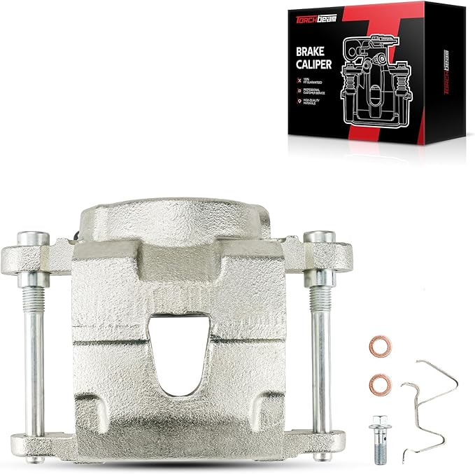 Torchbeam Front Brake Caliper Left for Chevrolet 1983-1985 1994-2003 S10 2.2L, Chevrolet 1988-2003 S10 4.3L, Chevrolet 1982-1992 Camaro, Front Left Caliper Replace # 184072