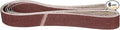 2 x 72 Inch Sanding Belt, 6 Pcs 36 Grit Knife Sharpener Belts Work Sharpening for Belt Sander Knife Carving Tool Metal Working