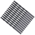 Drill Bit, 4.2mm Cutting Diameter, 4241 HSS Nitriding Black 118° Cutting Angle Versatile Jobber Bits - (Applications: for Drilling Plastic Wood Soft Metal), 12-Pieces