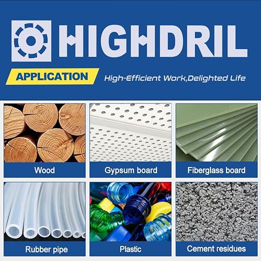 HIGHDRIL Carbide Wood Blade 3" 75mm x Arbor 3/8" 10mm - 4pcs Angle Grinder Cutting Disc for Cutting Wood with Nails Rubber Tubing Plastic Laminate Cement Residue Gypsum Fiberglass
