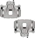 SCITOO 18B4845 18B4844 Front Left & Right Disc Brake Calipers Assembly w/Bracket For Jeep For Liberty 2002-2007