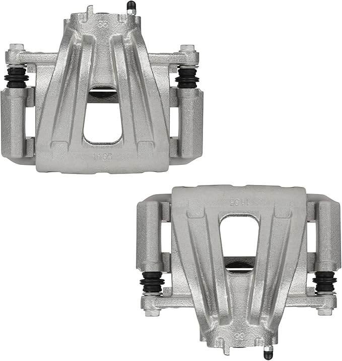 SCITOO 18B4845 18B4844 Front Left & Right Disc Brake Calipers Assembly w/Bracket For Jeep For Liberty 2002-2007