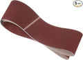 5 Pcs Sanding Belts 6 x 89 Inch 100 Grit Aluminum Oxide Abrasive Sandpaper for Belt Sander Metal Grinding Wood Working Weld Rust Removal