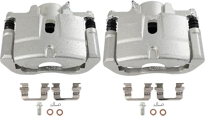 SCITOO 18B5422 18B5423 Front Left & Right Disc Brake Calipers Assembly w/Bracket For Chrysler For 200 2015-2016,For Dodge For Dart 2013-2016