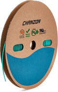 Chanzon 2:1 Ratio - 80Ft Roll - 1/16" (1.5mm) Heat Shrink Tubing 2:1(25M Total Length) Green Polyolefin Sleeving Wrap Shrinking 2 to 1 1pcs