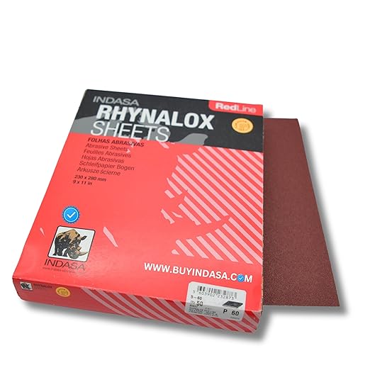 Buy Indasa Red Line Rhynodry Heavy Duty Sanding Sheets, 5 Series (5-1200)