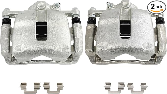 SCITOO 19B3320 19B3321 Front Left & Right Disc Brake Calipers w/Bracket Fit For Mini For Cooper 2007-2015, Single Piston