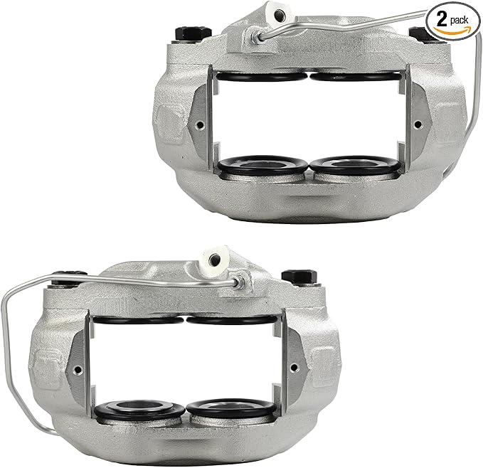 cciyu Front Left & Right Brake Calipers Assembly 184403 184402 For Ford For Country Squire/For Custom 500/For Galaxie/For Thunderbird,For Mercury For Colony Park/For Marauder/For Marquis