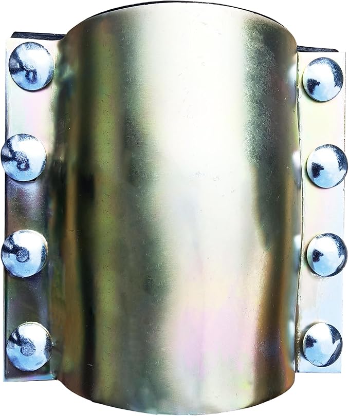 Water Pipe Repair Clamp for 3 inch Pipe(OD of The Applicable Pipe is 3.5 inch),Leak Sealer for Pipes and Plumbing,Suitable for PE/PPR Pipes,Steel Pipes,Iron Pipes
