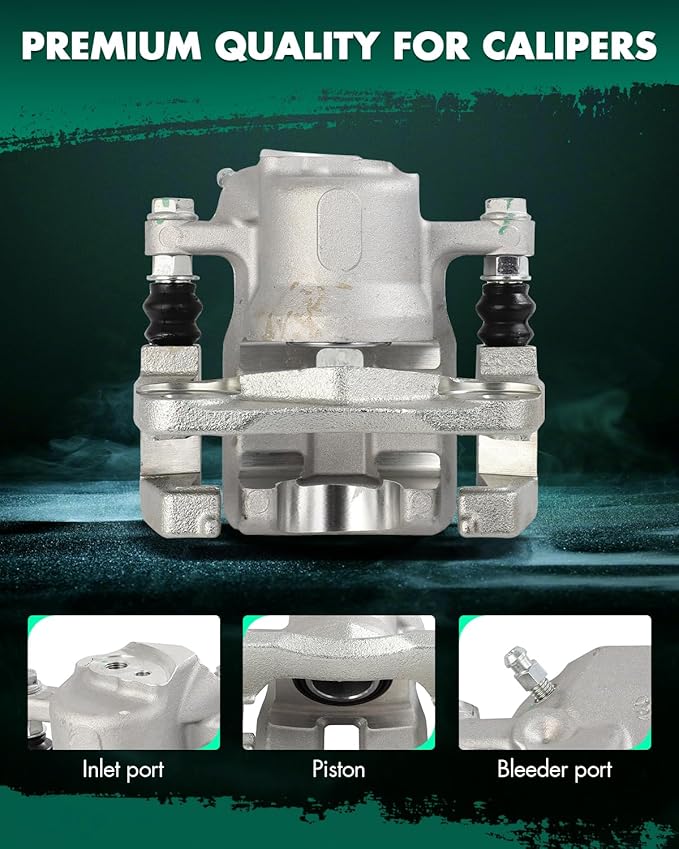 SCITOO 19B7049 19B7048 Rear Left & Right Disc Brake Calipers Assembly w/Bracket For Toyota For RAV4 2012-2018