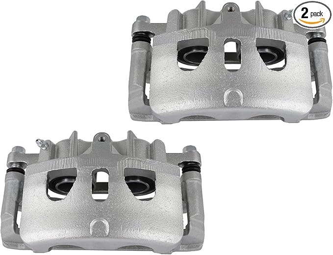 SCITOO 18B5468 18B5469 Disc Brake Calipers Assembly with Bracket Fit For Ford For Explorer/For Flex/For Police Interceptor Sedan/For Police Interceptor Utility/For Taurus,For Lincoln MKS/MKT