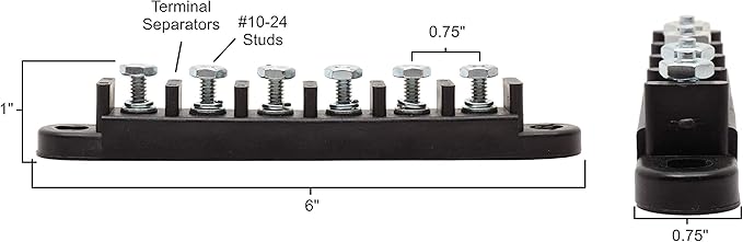 Fastronix 6 Stud Terminal Strip Kit