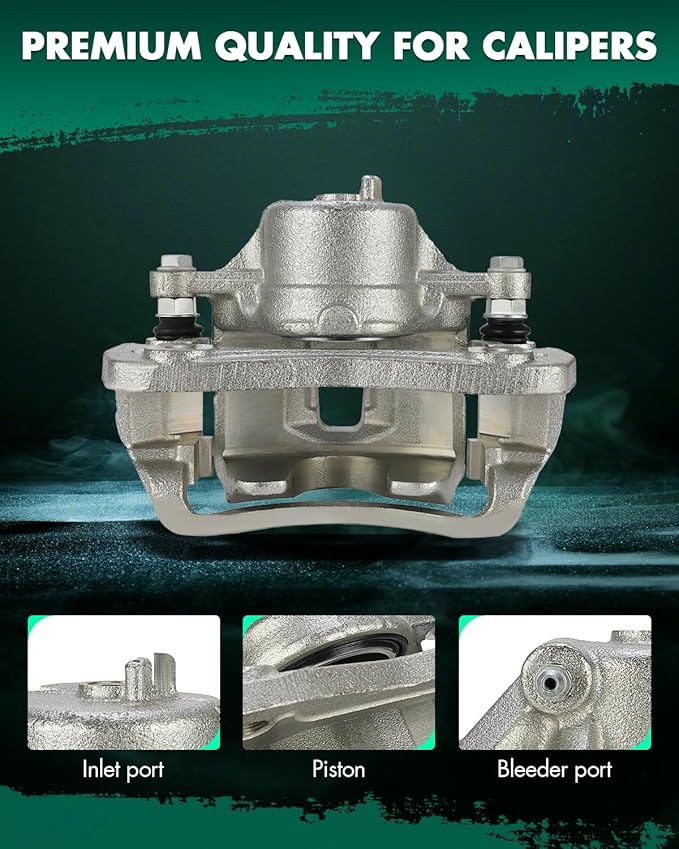SCITOO 19B2999 19B2998 Front Left & Right Disc Brake Calipers Assembly w/Bracket For Hyundai For Elantra/For Sonata,For Kia For Magentis/For Optima/For Soul