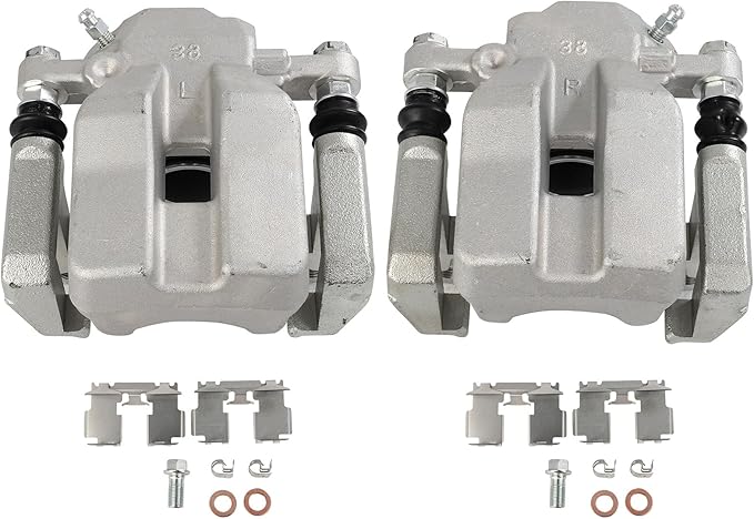 SCITOO 19B7049 19B7048 Rear Left & Right Disc Brake Calipers Assembly w/Bracket For Toyota For RAV4 2012-2018