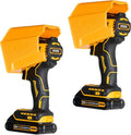 Drill Holder, Power Tool Organizer, Utility Storage Rack | Universal Wall Mount Cordless tools holder fits most drills like Dewalt Drill (2-PACK) (Yellow)
