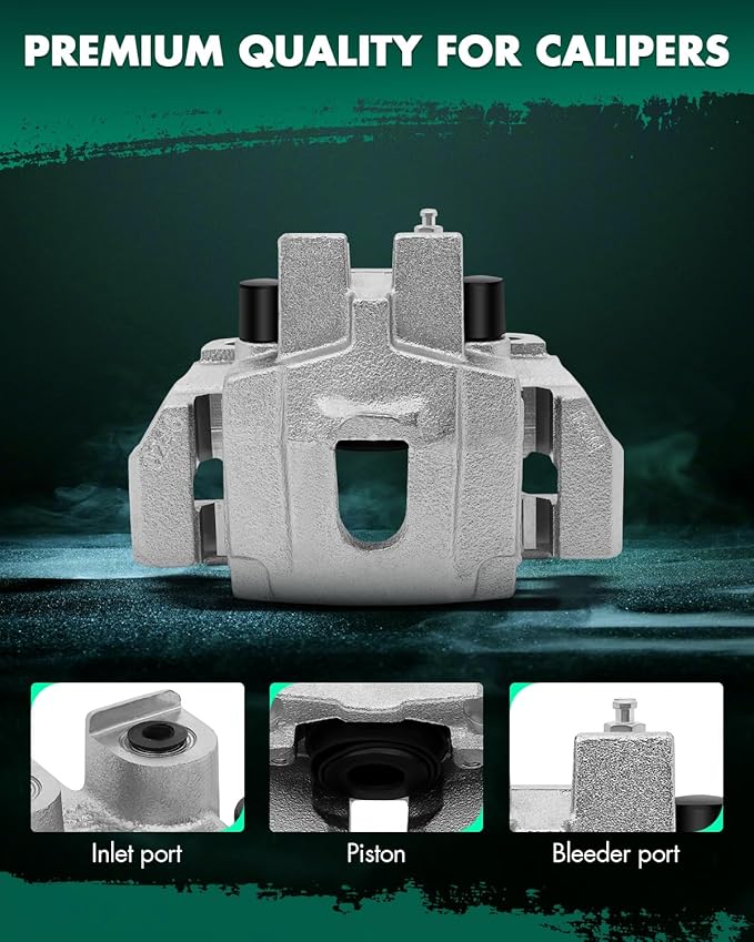 SCITOO Rear Left Brake Caliper With Bracket 18B4818 Compatible For Jeep Grand Cherokee 1999-2004