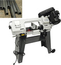 TECHTONGDA 1/2HP Metal Band Saw 420W Horizontal/Vertical Bandsaw, 110V Portable Cutting Machine, 3-Speed Blade, Vise Tilting 0-45º for Metal Wood Plastic