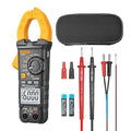 Digital Clamp Meter 6000 Counts Voltage Tester with Auto Range,AC/DC High Voltage,AC/DC Current,DC Power, ACV VFD, Resistance, Capacitance, Diode, Live Wire Test, NCV, True RMS,AC Current Meter LD206+