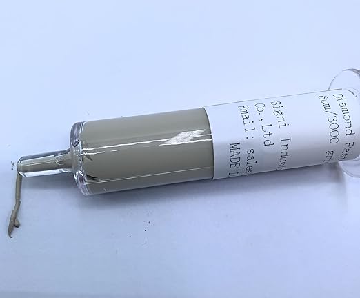 Diamond Lapidary Paste for Polishing Mirror Finishing 5 Gram (3,000 Grit / 6 Micron) 1-Pack