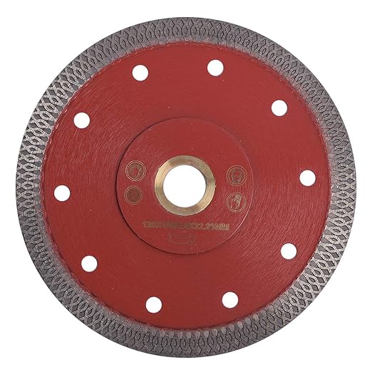 GoYonder 5 Inch Super Thin Tile Saw Blade, Diamond Blade for Angle Grinder, Dry Wet Tile Blade for Ceramic Tile, Concrete, Granite Cutting