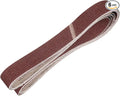 HARFINGTON 1-1/2 x 60 Inch Sanding Belts, 6 Pcs 36 Grit Aluminum Oxide Abrasive Belt Sander File Belt for Woodworking, Metal Polishing, Knife Sharpener