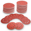 100 PCS 5 Inch Sanding Discs 800 Grit Hook and Loop Adhesive Round Sandpaper for Random Orbital Sander
