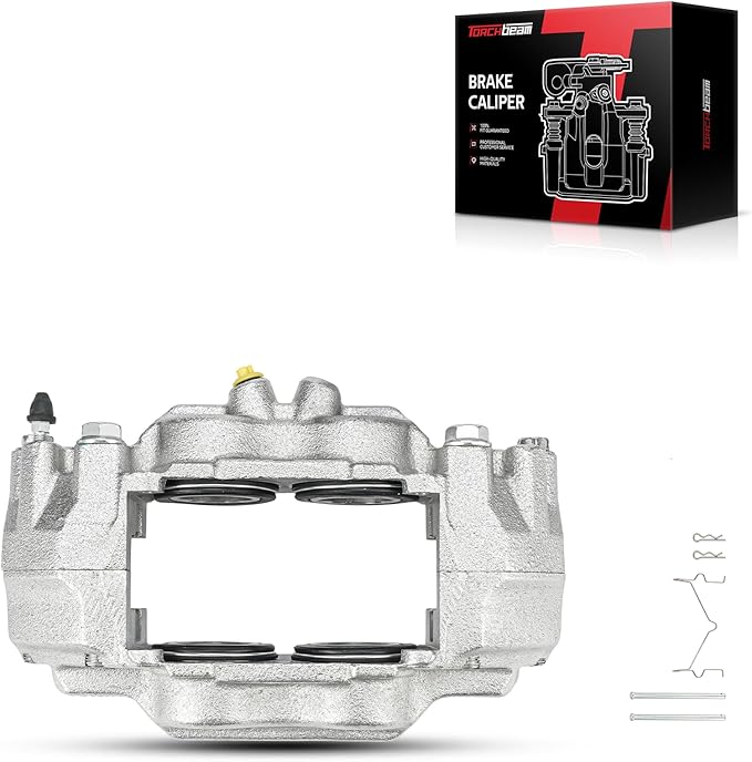 Torchbeam Front Brake Caliper for Toyota Tacoma 2005-2023, Toyota Tundra 2000-2006, Toyota 4Runner 2003-2009, Toyota FJ Cruiser 2007-2014, Front Left or Front Right Caliper Replace # 192985