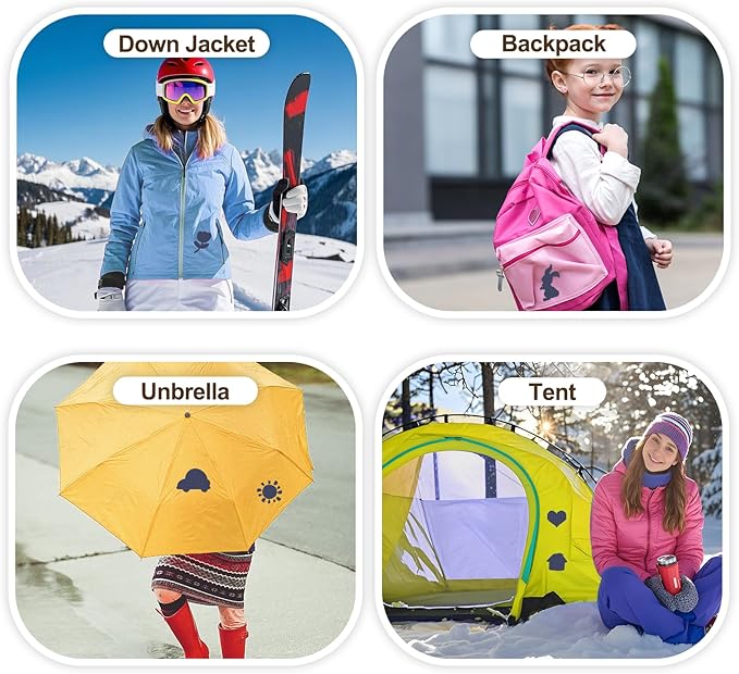 78.8 x 3 inch Nylon Repair Patch Self-Adhesive Fabric Patch Down Jacket Repair Patches for Puffer Jackets Tenacious Tape Polyester Waterproof Lightweight Outdoor Tent Repair Patch Kit for Clothes Bag